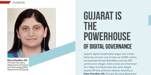 Mona Khandhar, IAS, Principal Secretary, Department of Science and Technology (DST), Government of Gujarat